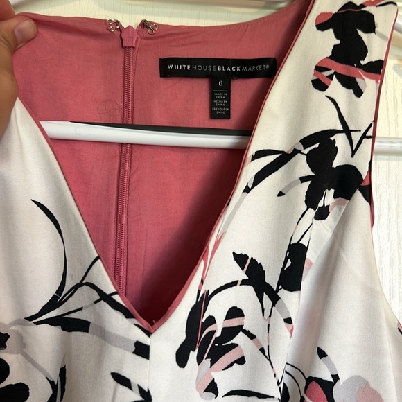 White floral dress - Picture 2 of 4